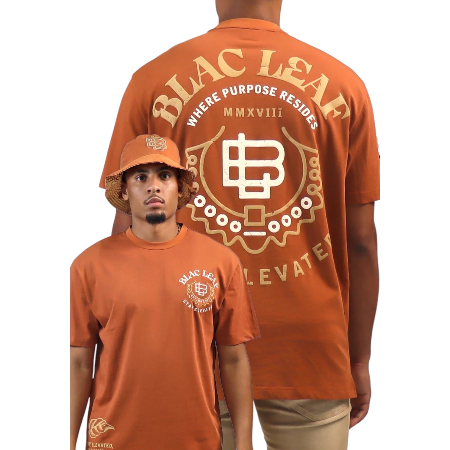 BLAC LEAF: Stay Elevated SS Tee 006